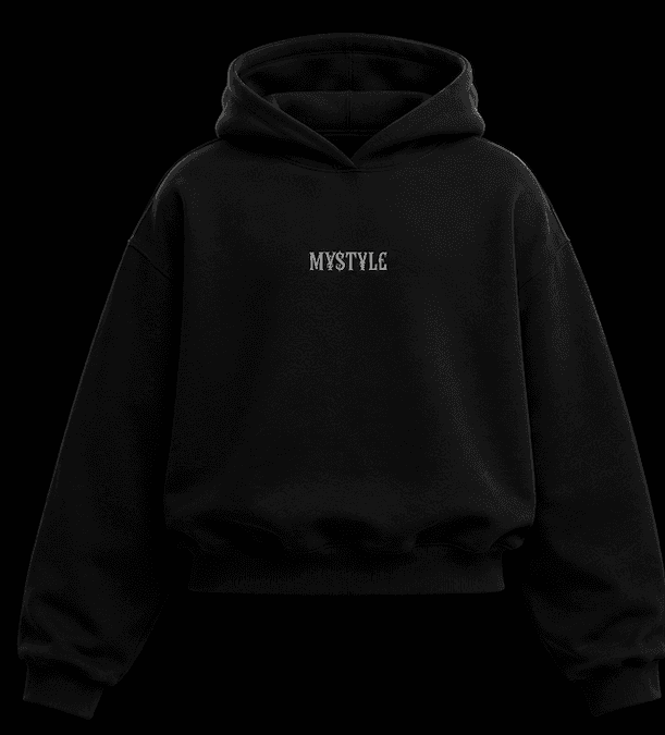 Hoodie MYSTYLE KINAME - Noir