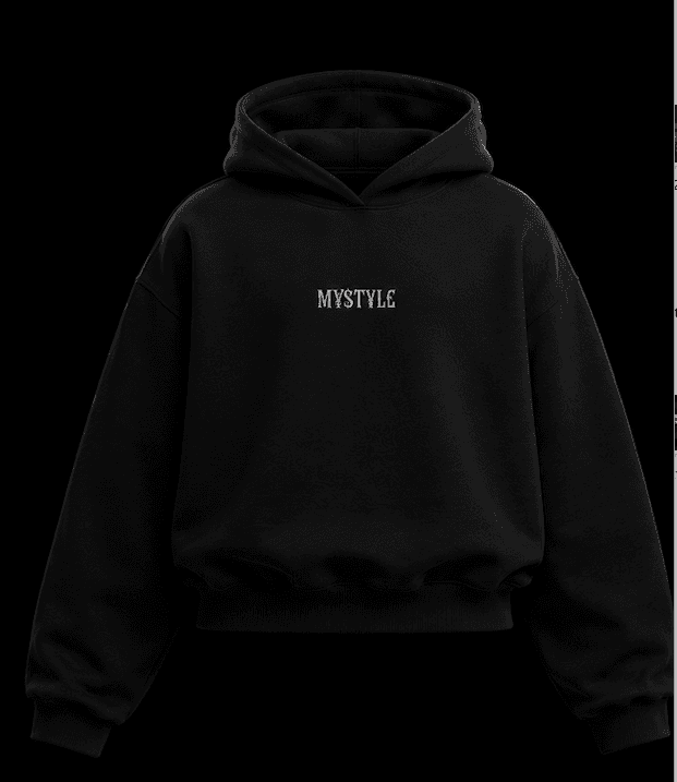 Hoodie MYSTYLE KINAME - Noir