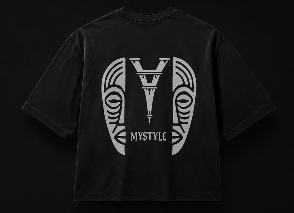 T-Shirt MYSTYLE KINAME - Noir-1