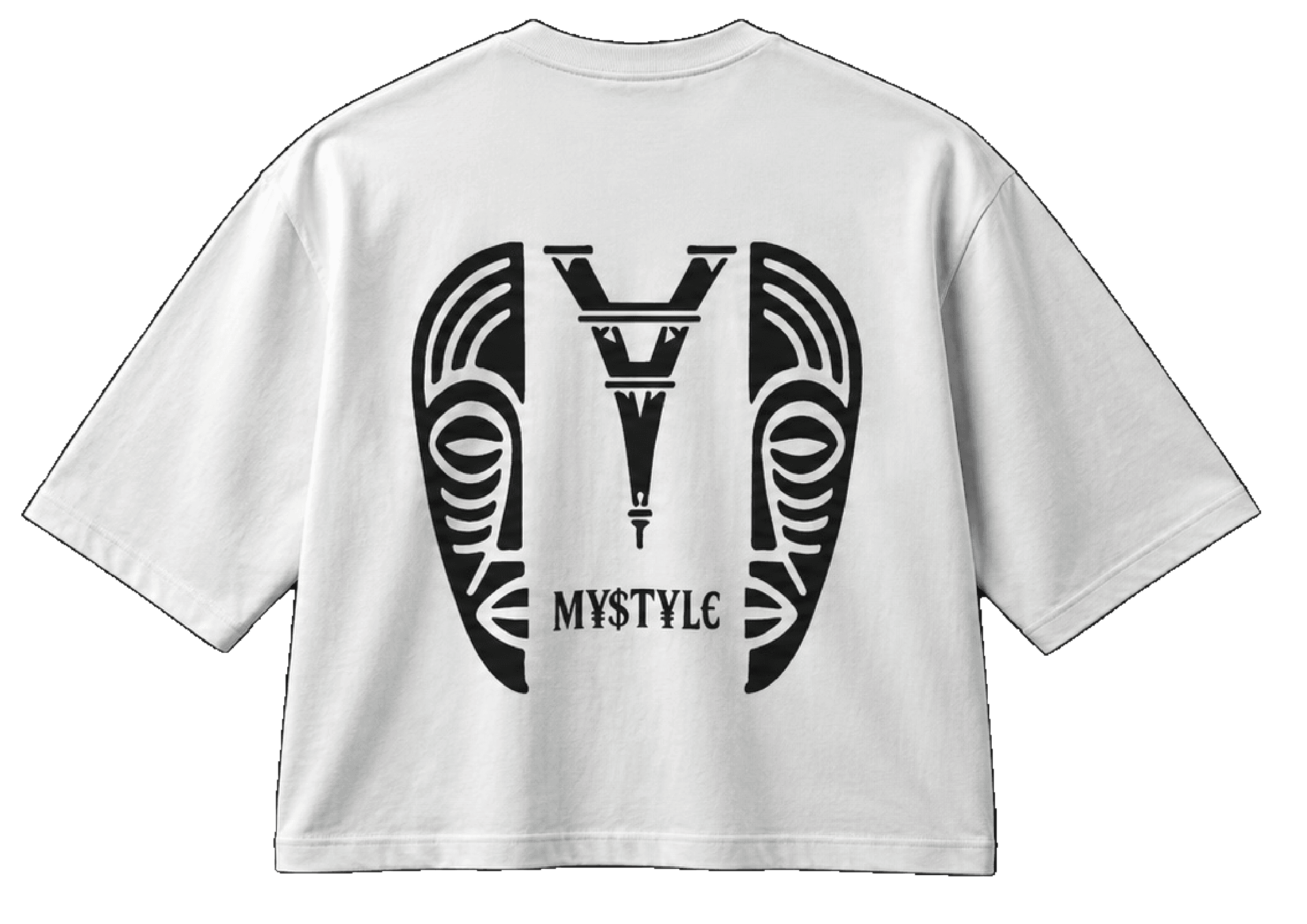 T-Shirt MYSTYLE KINAME - Blanc-1